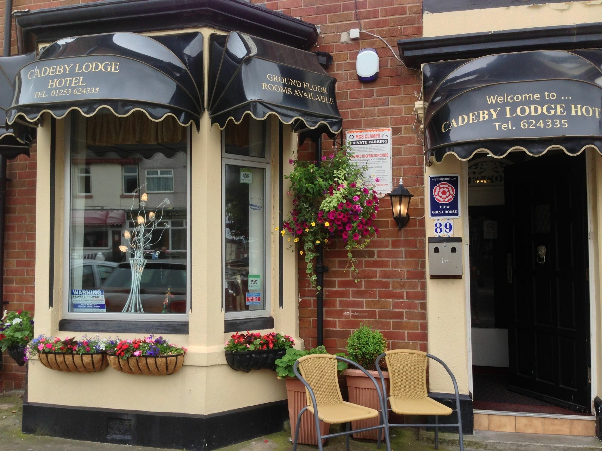 Cadeby Lodge Blackpool Eksteriør billede